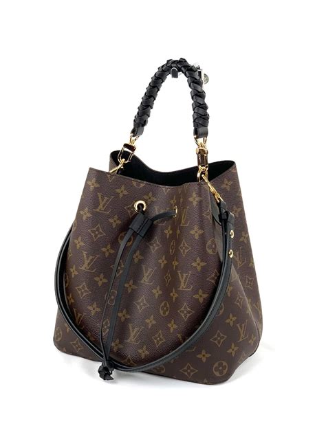 louis vuitton neo noe noir|louis vuitton noe monogram.